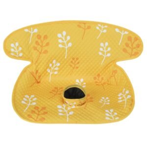 Dry Seat, Car Seat Protector Waterproof Carseat Liner Potty Training Toddlers, Baby and Infants, Piddle Pad for Carseats Strollers (Yellow, 1 Pack