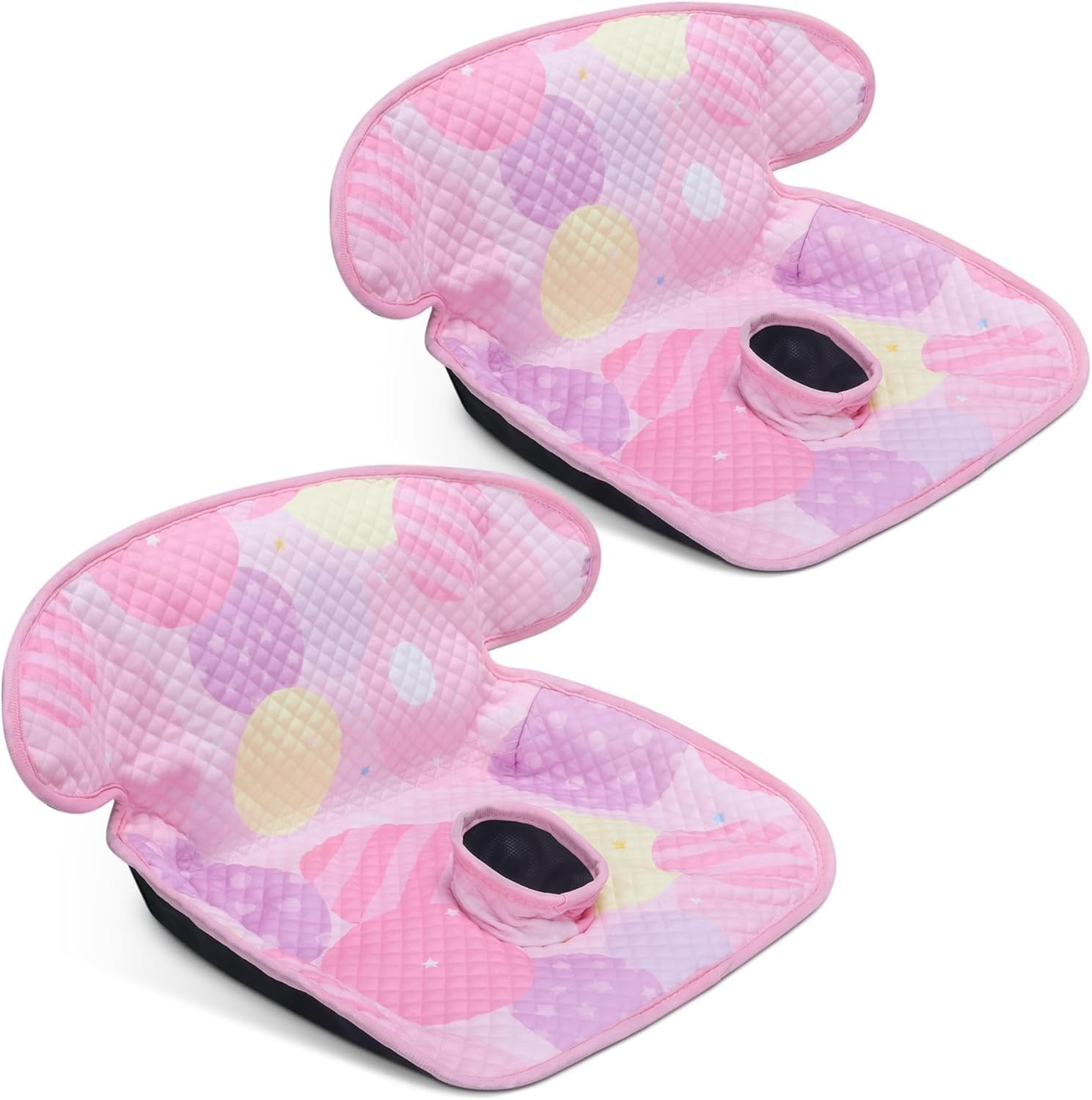 Car Seat Protector for Potty Training, 2 Pack Dry Waterproof Car Seat Liner Toilet Training for Baby Infant Toddler, Piddle Pads Cover Car Seat Pad for Strollers & Carseat (Pink,2PC)