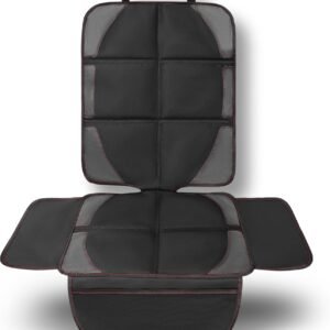 Extra-large Car Seat Protector for Child Car Seat Protector Under Baby Car Seat,Car seat Protector Car Seat Cover Universal Durable Waterproof for Dog Vehicles,Thick Pad,Anti Slip Backing- Full Cover